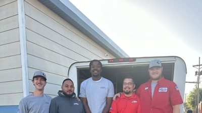 Team on the job Photo