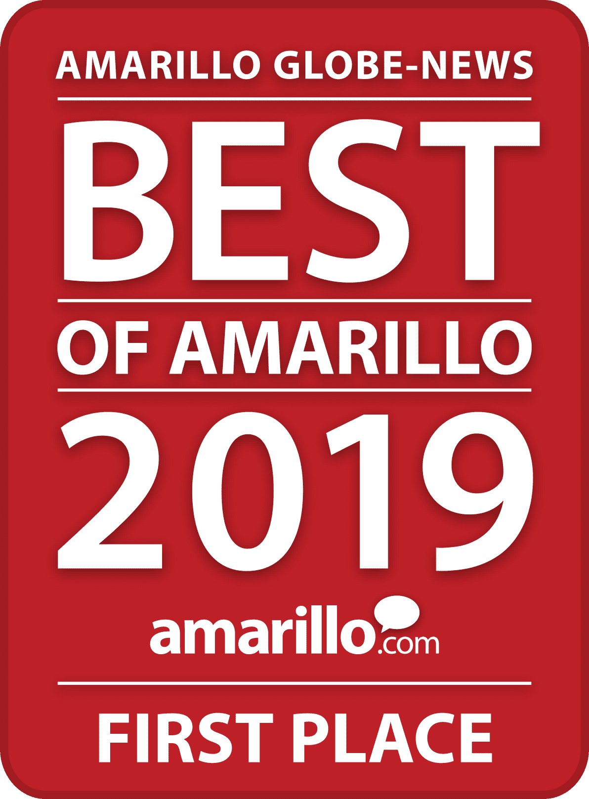 Gary's Wins Best of Amarillo 2019!